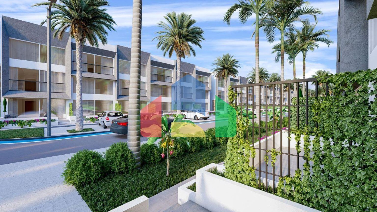 Двухкомнатная квартира  Loft 56 м2 в новом комплексе в 600 метрах от пляжа