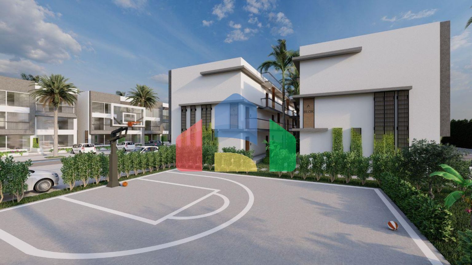 Двухкомнатная квартира  Loft 56 м2 в новом комплексе в 600 метрах от пляжа