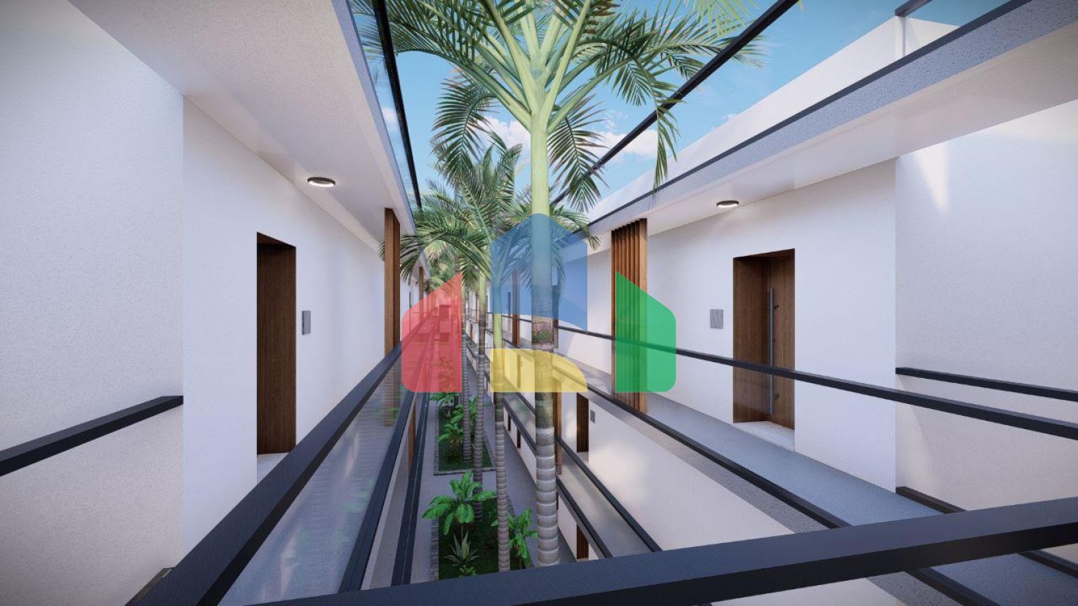 Двухкомнатная квартира  Loft 56 м2 в новом комплексе в 600 метрах от пляжа