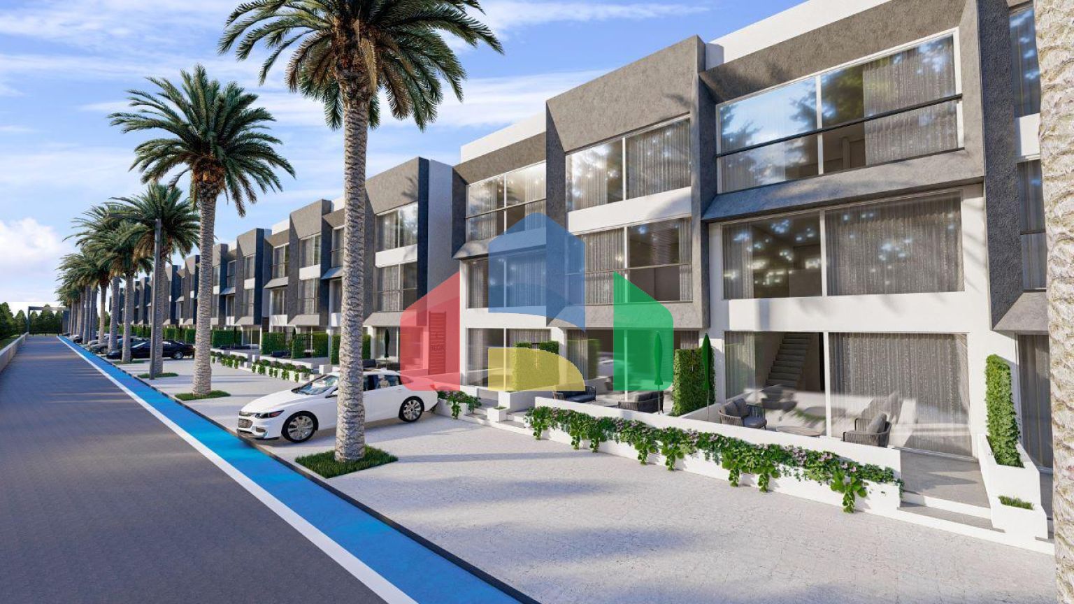 Двухкомнатная квартира  Loft 56 м2 в новом комплексе в 600 метрах от пляжа