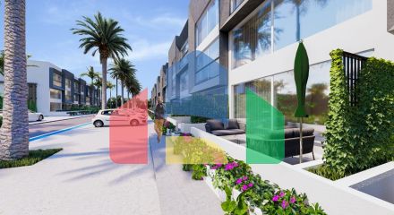 Двухкомнатная квартира Loft 56 м2 в новом комплексе в 600 метрах от пляжа Двухкомнатная квартира Loft 56 м2 в новом комплексе в 600 метрах от пляжа