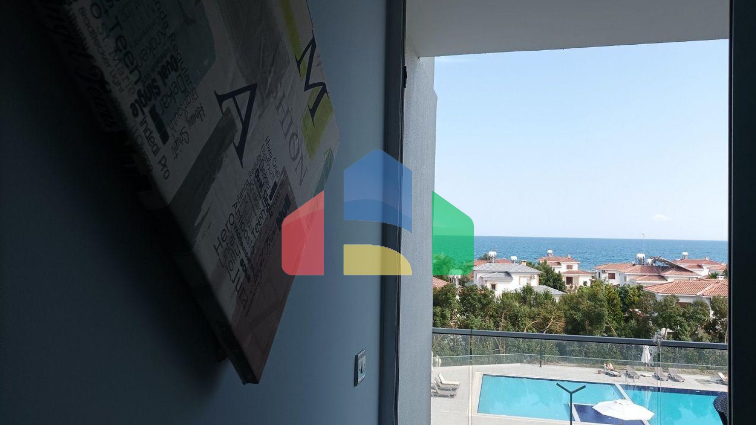 Студия 44 м2 в 200 метрах от моря в Боазе