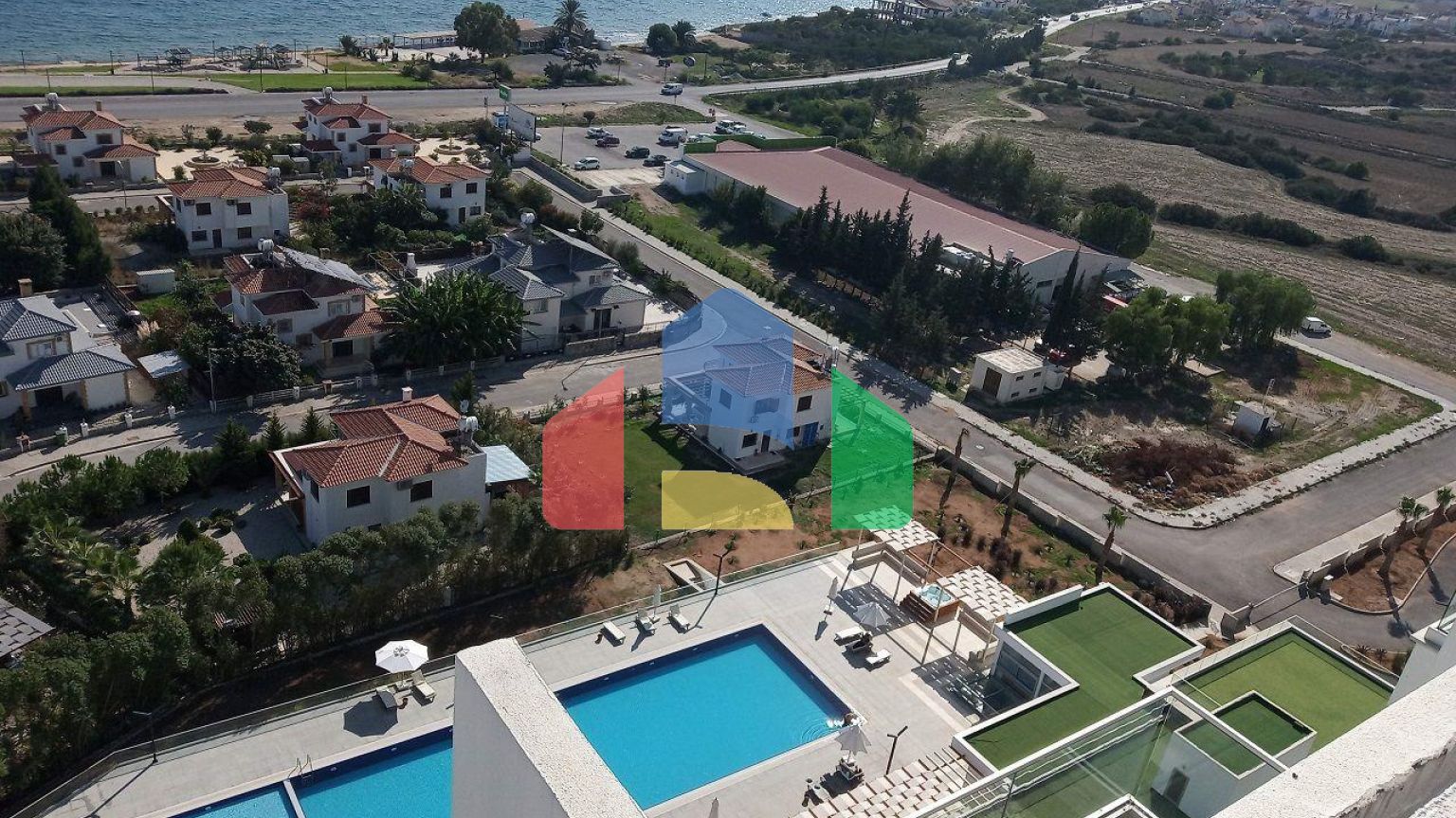 Студия 44 м2 в 200 метрах от моря в Боазе