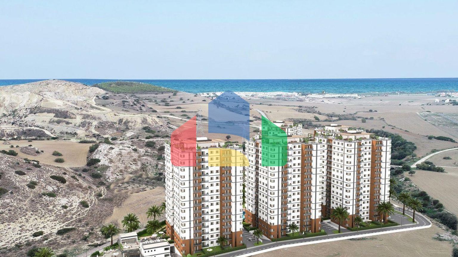 Студия 32м2 в новом комплексе в Боазе