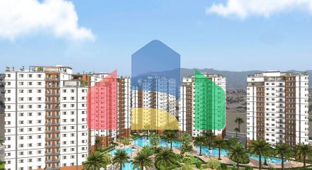 Двухкомнатная квартира 45м2 в новом комплексе в Боазе Двухкомнатная квартира 45м2 в новом комплексе в Боазе