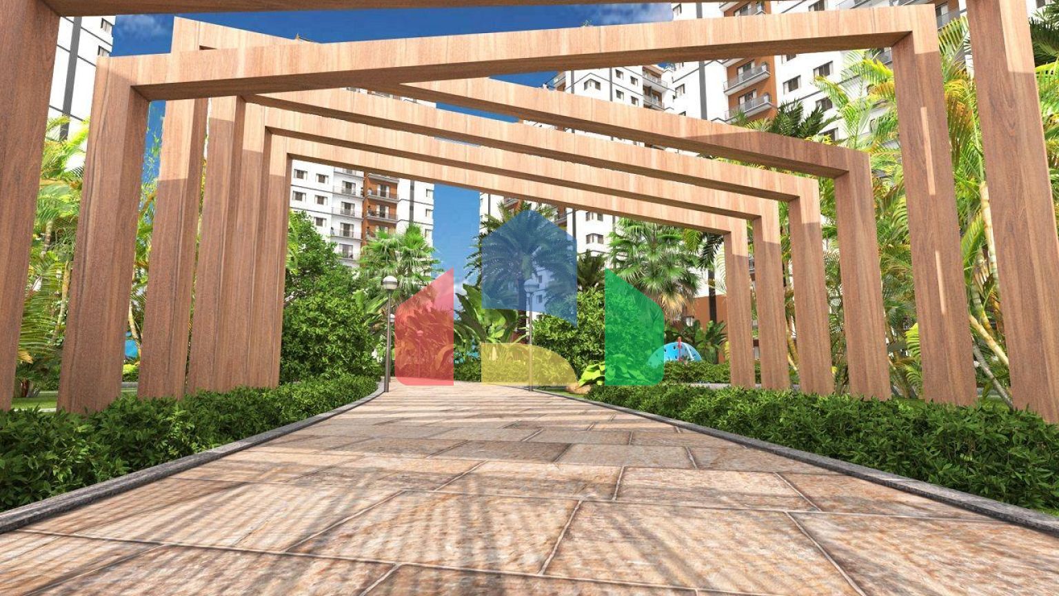 Двухкомнатная квартира 45м2 в новом комплексе в Боазе