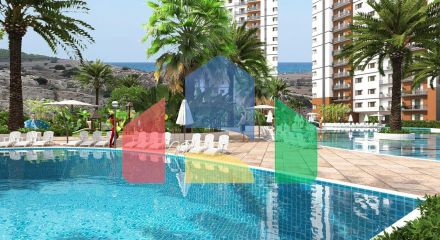 Трехкомнатная квартира 69 м2 в новом комплексе в Боазе Трехкомнатная квартира 69 м2 в новом комплексе в Боазе