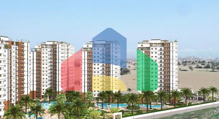 Трехкомнатная квартира 69 м2 в новом комплексе в Боазе Трехкомнатная квартира 69 м2 в новом комплексе в Боазе