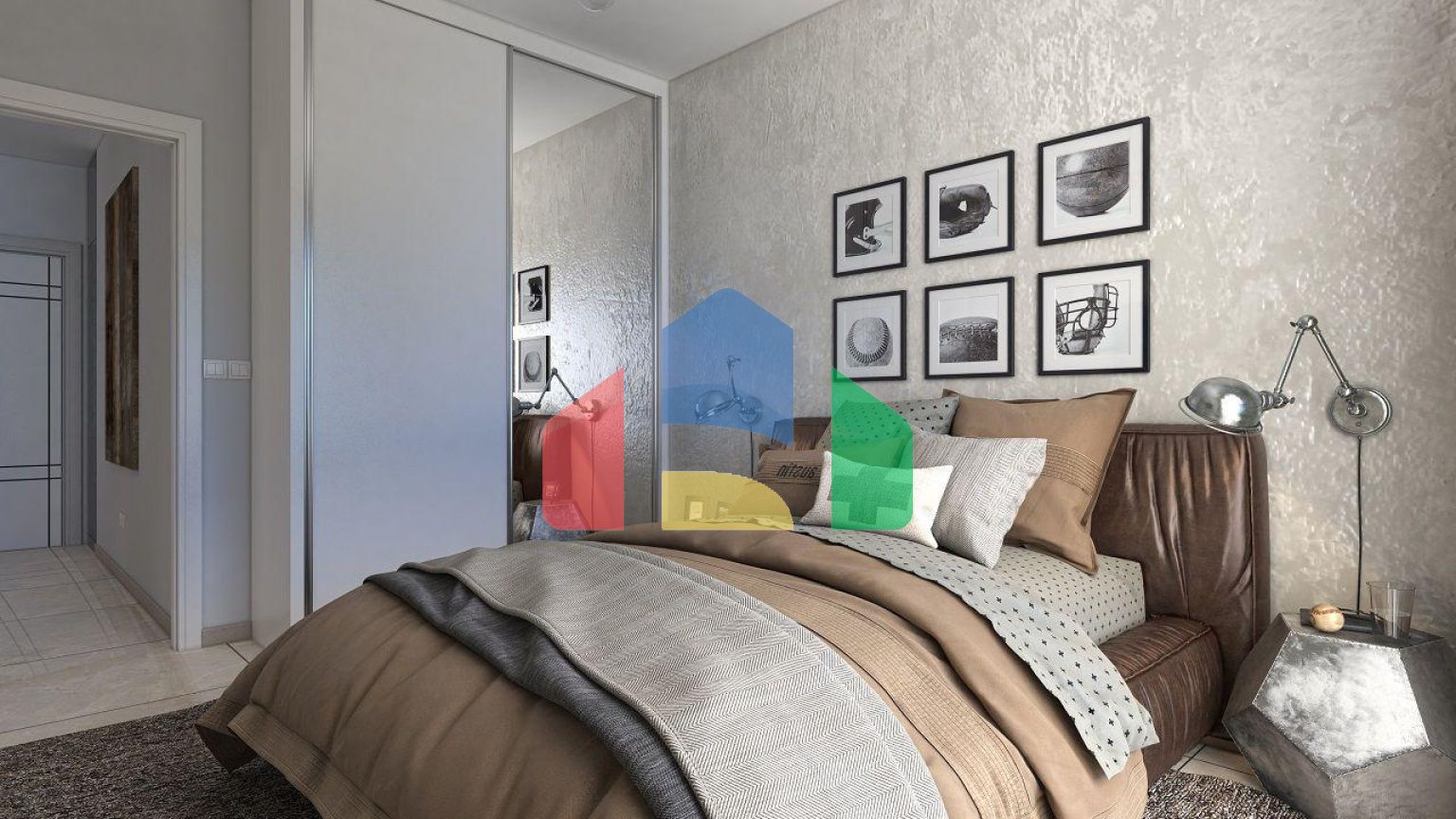 Трехкомнатная квартира 69 м2 в новом комплексе в Боазе