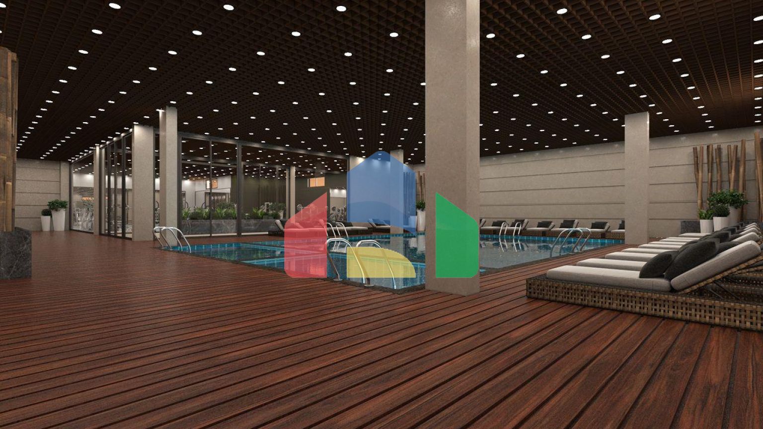 Трехкомнатная квартира 69 м2 в новом комплексе в Боазе