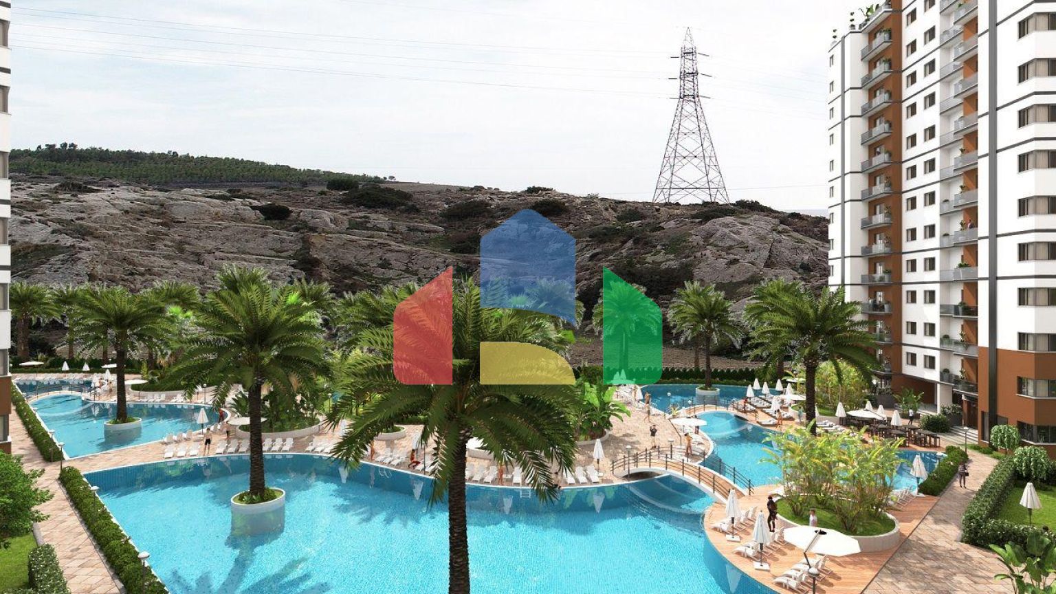 Трехкомнатная квартира 91 м2 с террасой на крыше и джакузи