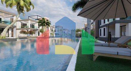 Квартира 2+1 (80 м2) с садом в новом комплексе в Боазе Квартира 2+1 (80 м2) с садом в новом комплексе в Боазе