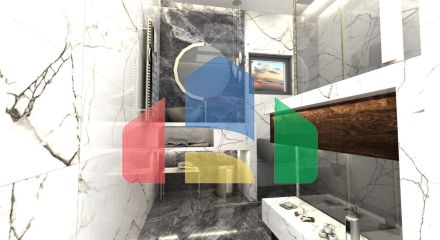 Современная вилла 3+1 (210 м2) с участком земли в новом комплексе в Боазе