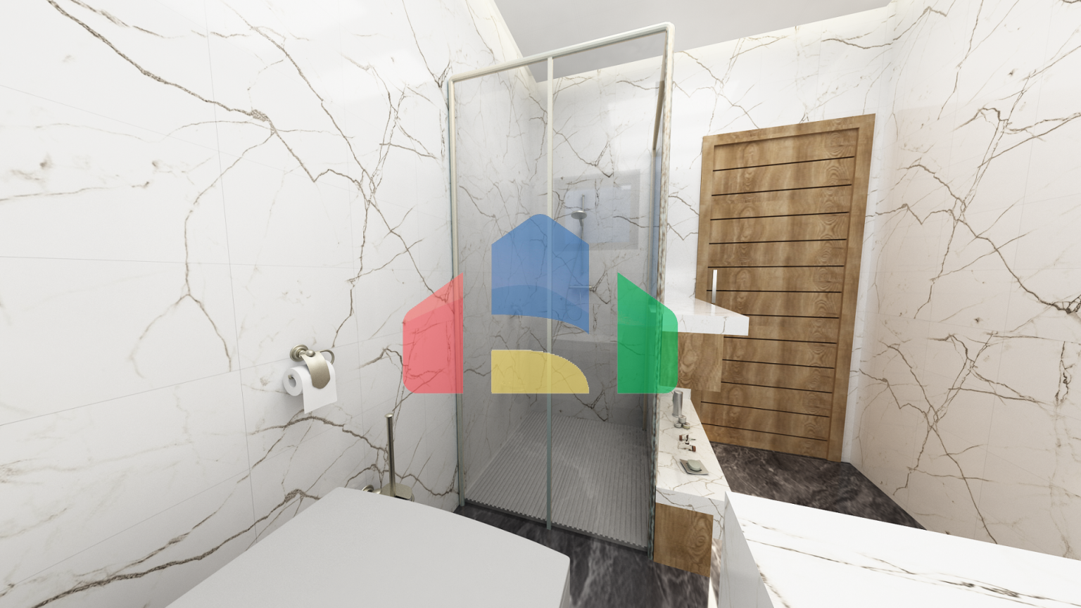 Современная вилла 3+1 (210 м2) с участком земли в новом комплексе в Боазе