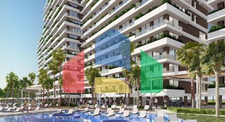Apartment 1 + 1 (77 m2) in a luxury complex sea view