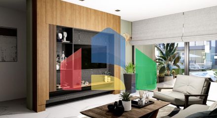 Трехкомнатная квартира 90 м2 с собственным садом в новом комплексе рядом с пляжем