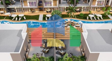 Квартира 2+1 (90 м2) с террасой (25 м2) в красивом комплексе в Искеле Квартира 2+1 (90 м2) с террасой (25 м2) в красивом комплексе в Искеле