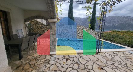 Просторная квартира на первом этаже с отдельным входом и частным бассейном в Костанице