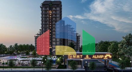 Studio apartment in a new complex in Northern Cyprus (Gaziveren area)
