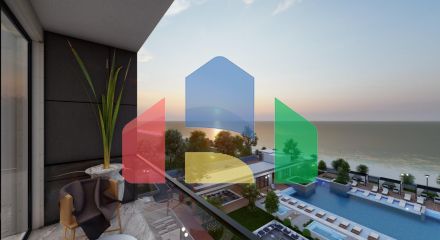 Studio apartment in a new complex in Northern Cyprus (Gaziveren area)