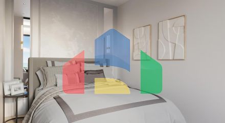 Квартира-студия в новом комплексе на Северном Кипре ( район Газиверен)