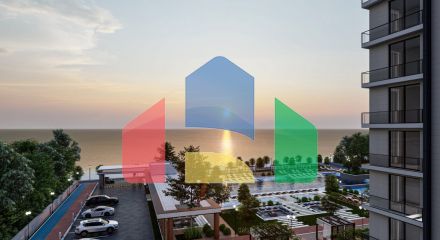 Квартира с 2 спальнями на Северном Кипре на берегу моря