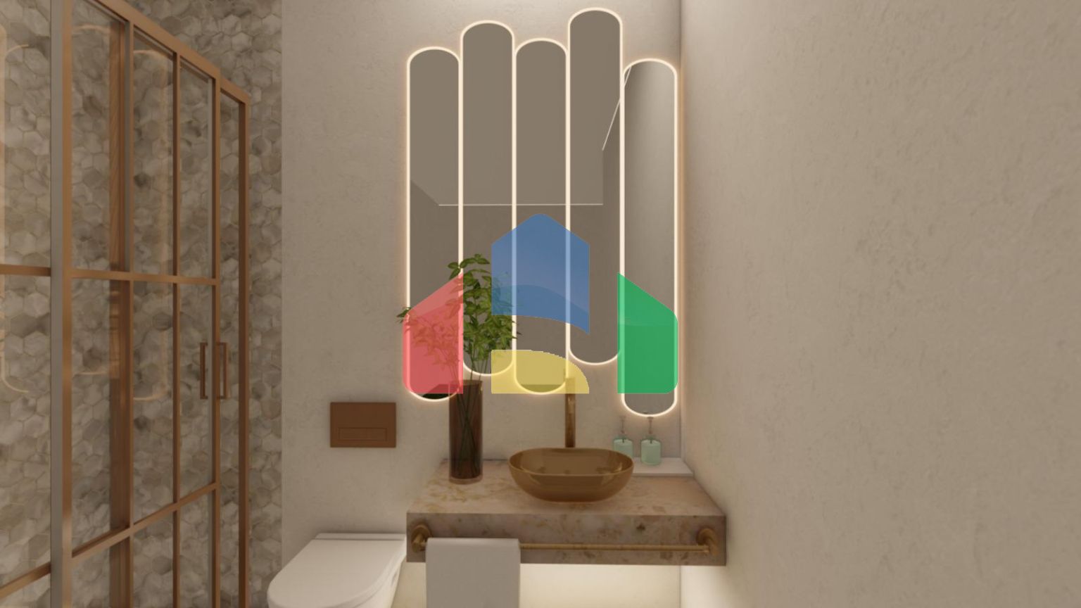 Квартира с 2 спальнями на Северном Кипре на берегу моря