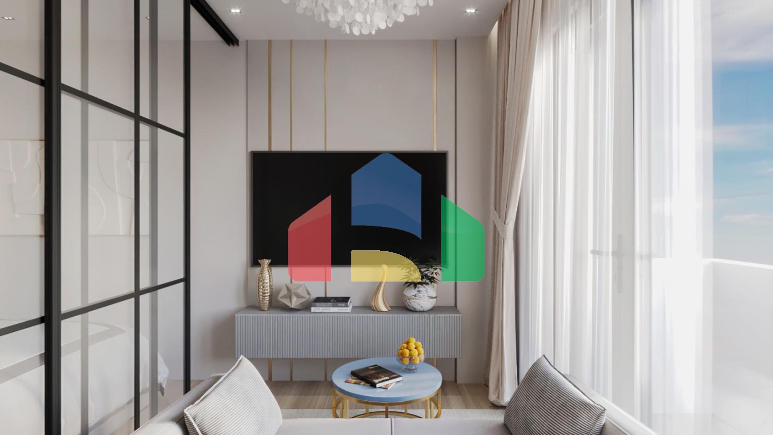 Квартира-студия в новом жилом комплексе на Северном Кипре