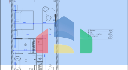 Премиальный комплекс апартаментов на берегу океана в Сануре (Бали)