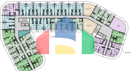 Премиальный комплекс апартаментов на берегу океана в Сануре (Бали)