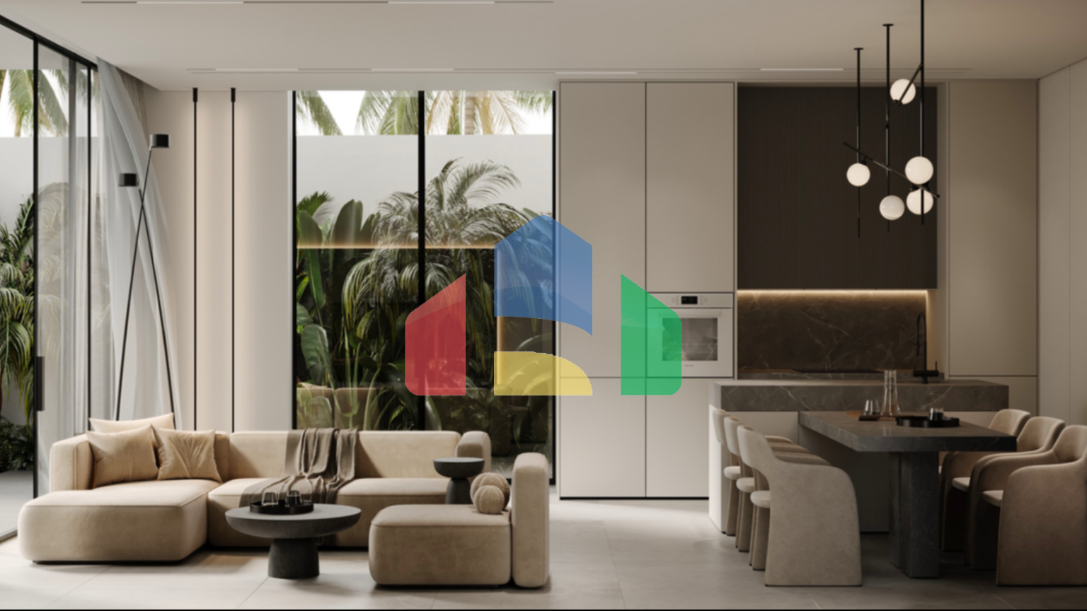 Вилла в 300 метрах от моря в комплексе, Бали