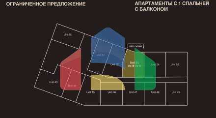 Апартаменты в комплексе Boutique Apartments, Бали