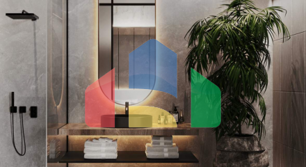 Smart villas in a complex, Bali