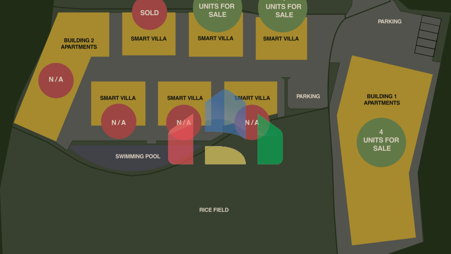 Смарт виллы в комплексе, Бали