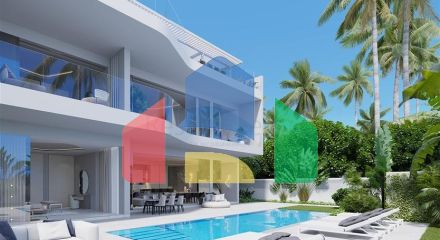 Проект комплексу двоповерхових вілл преміум класу з авторським дизайном Проект комплексу двоповерхових вілл преміум класу з авторським дизайном