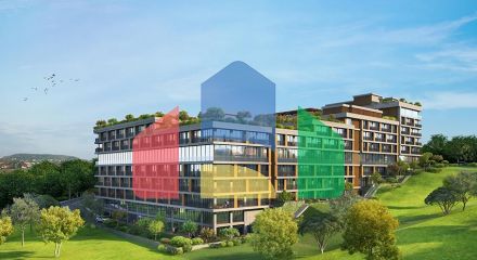 Apartment complex for investment in the center of Yalova