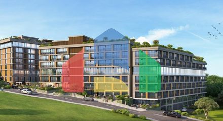 Apartment complex for investment in the center of Yalova
