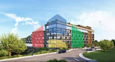 Apartment complex for investment in the center of Yalova
