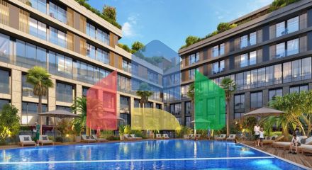 Apartment complex for investment in the center of Yalova