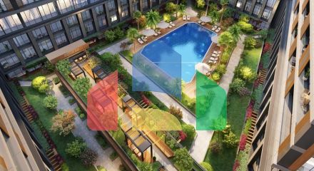 Apartment complex for investment in the center of Yalova
