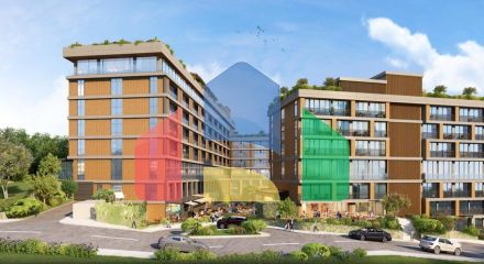 Apartment complex for investment in the center of Yalova