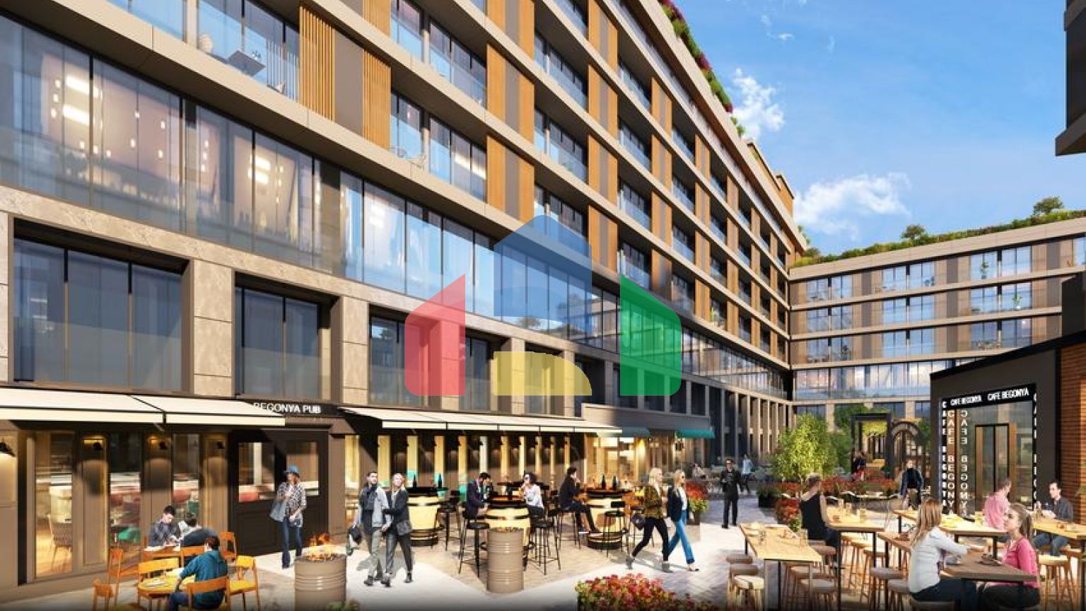 Комплекс апартаментов для инвестиций в центре Яловы