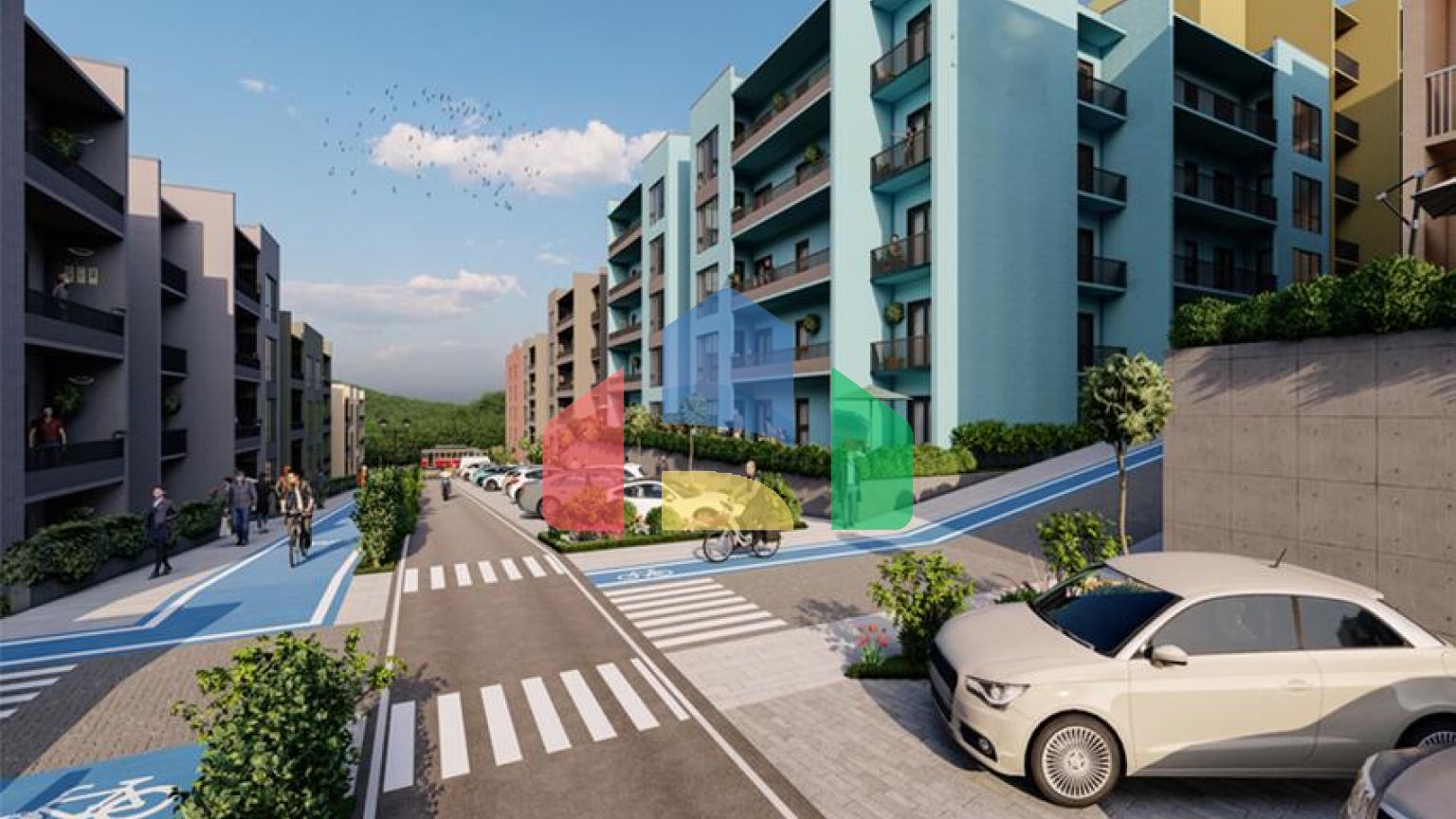 Современные новостройки с полной инфраструктурой в центре Яловы