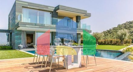 Modern residence with sea views in Yokusbasi mahalla, Bodrum