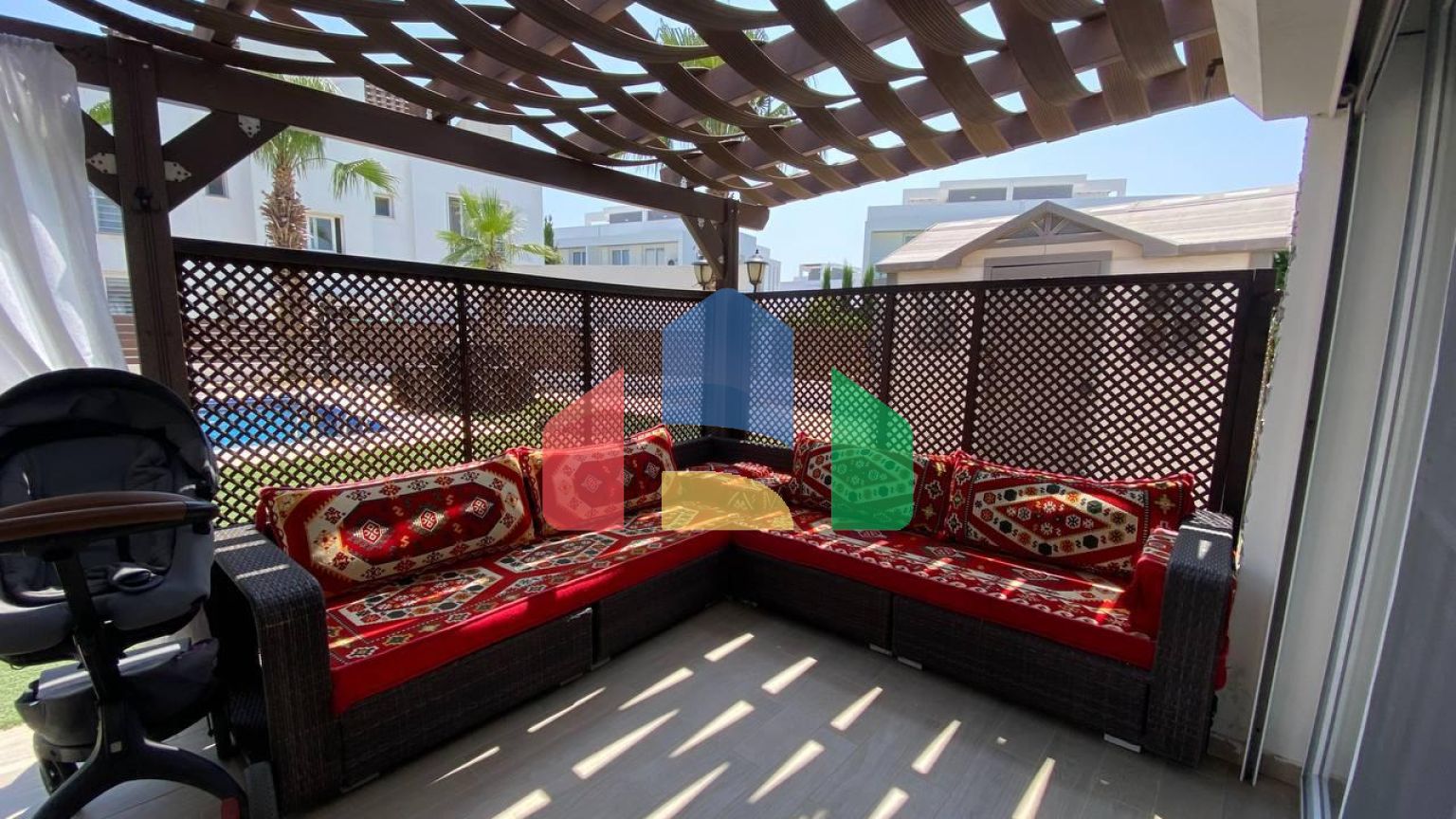 Вилла в малоэтажном комплексе Цезарь бич. Искеле. Боаз.