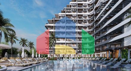 Элитные квартиры на первой береговой линии в Северном Кипре Элитные квартиры на первой береговой линии в Северном Кипре