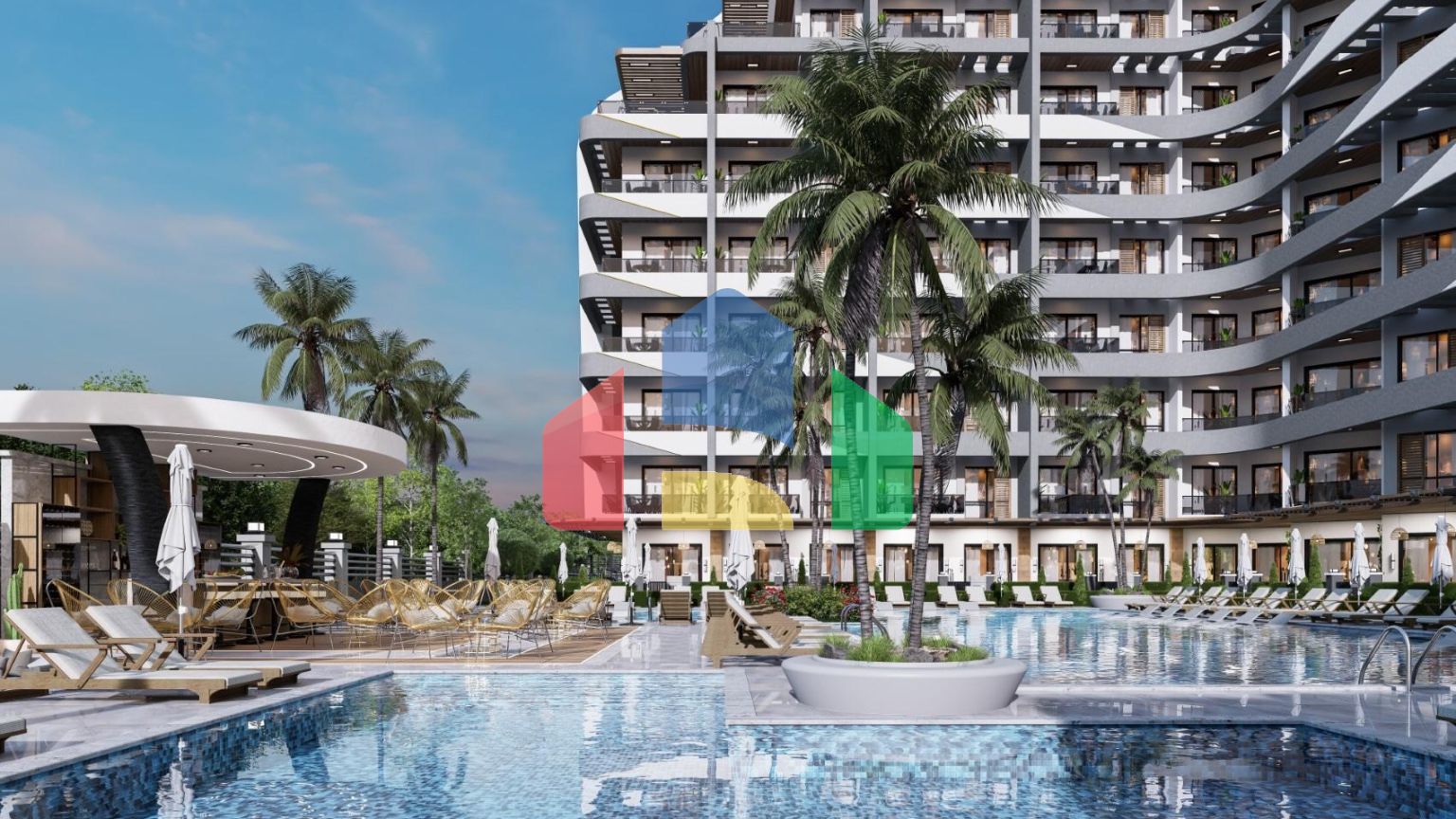 Элитные квартиры на первой береговой линии в Северном Кипре