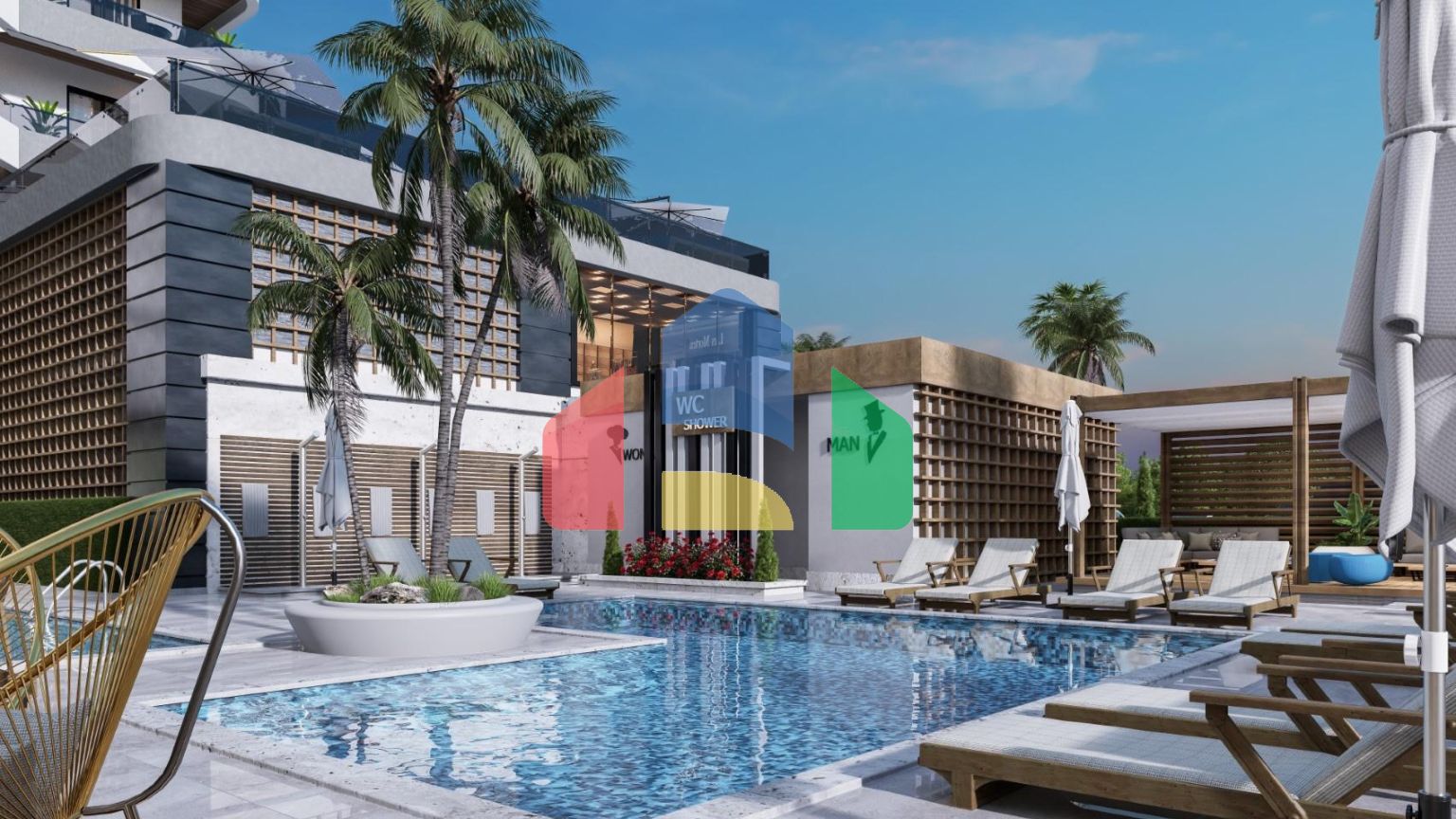 Элитные квартиры на первой береговой линии в Северном Кипре