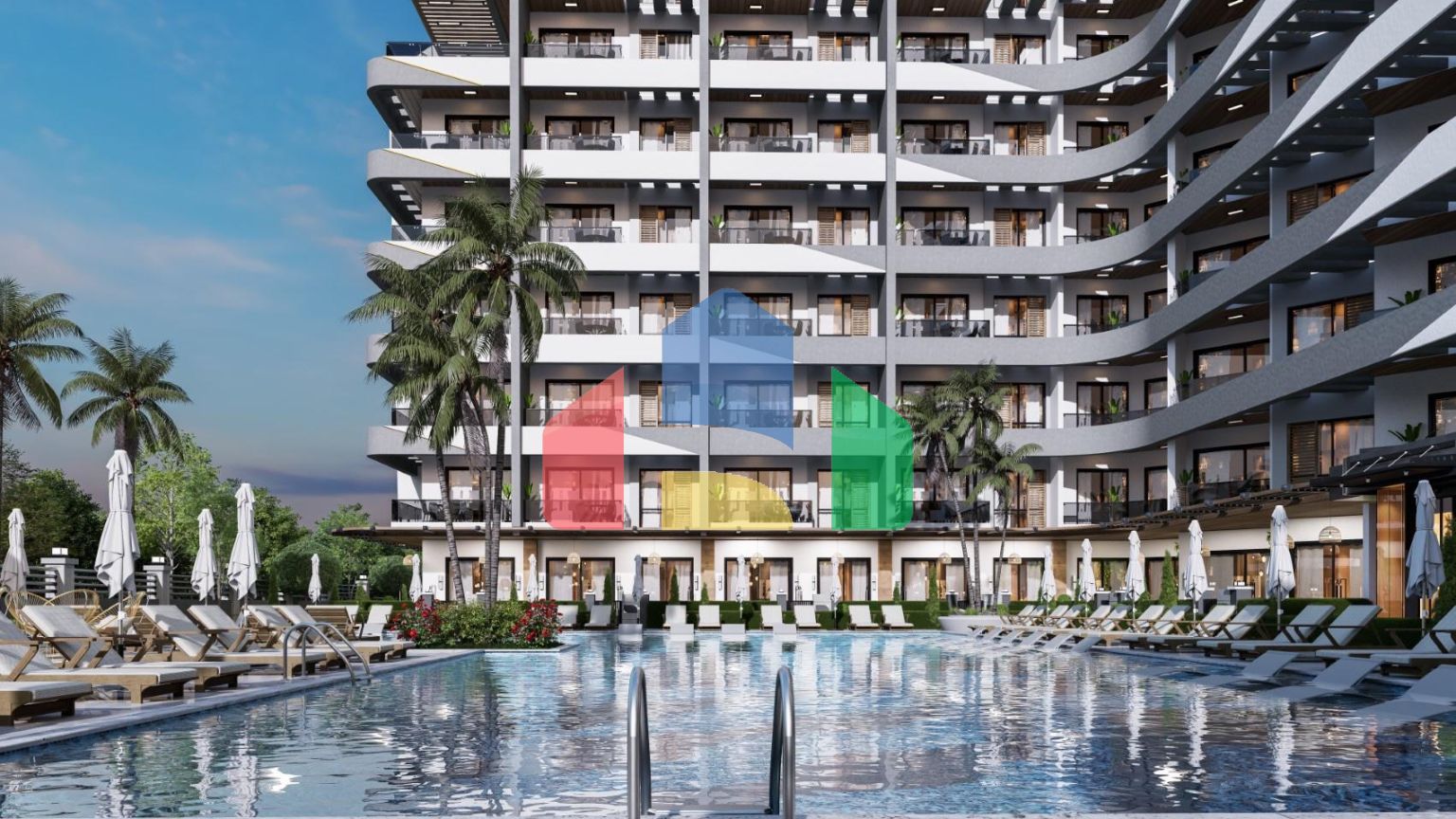 Элитные квартиры на первой береговой линии в Северном Кипре