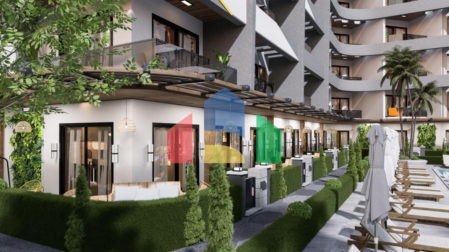 Элитные квартиры на первой береговой линии в Северном Кипре